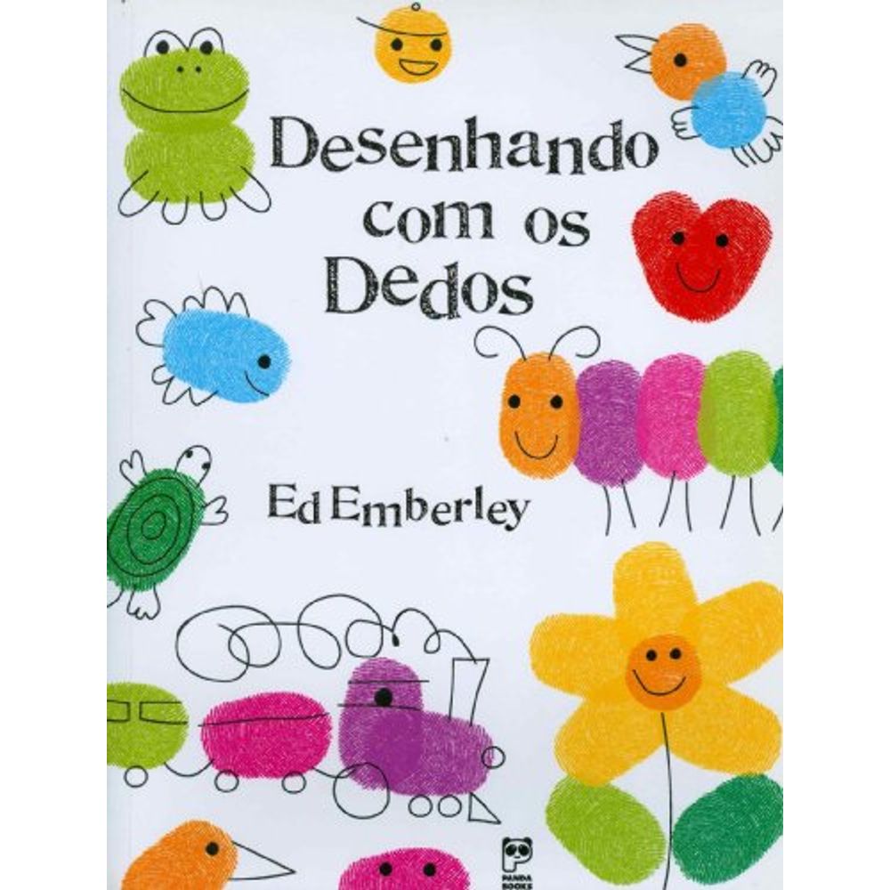 Livro de brinquedos para desenhar com os dedos