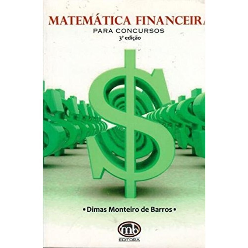 Matematica Financeira Para Concursos Livrofacil 3129