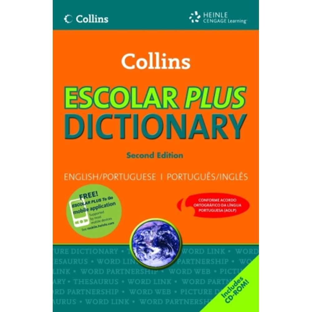 Collins Escolar Plus Dictionary EnglishPortuguese / PortuguêsInglês