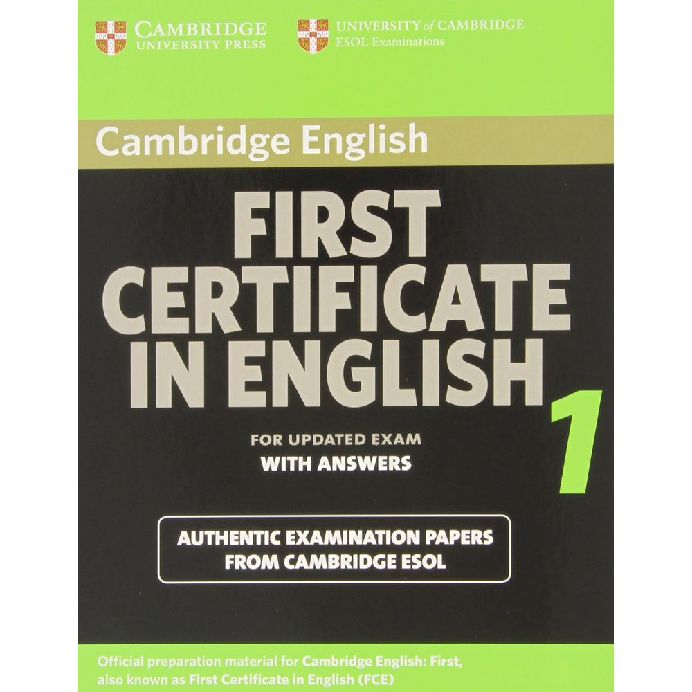 Cambridge english first