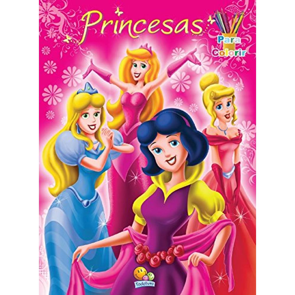 Princesas Para Colorir - Livrofacil