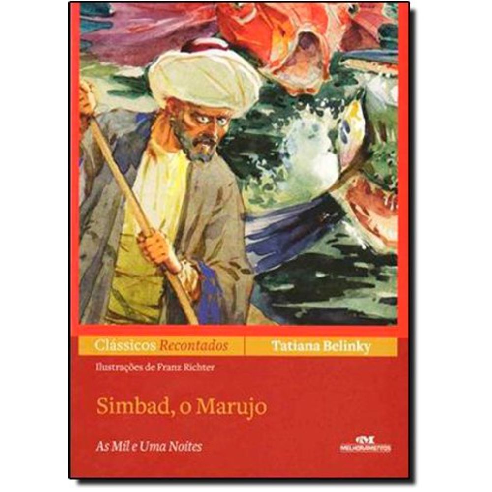 Sebo Lar Livros e Revistas - As aventuras de Simbad, o marujo