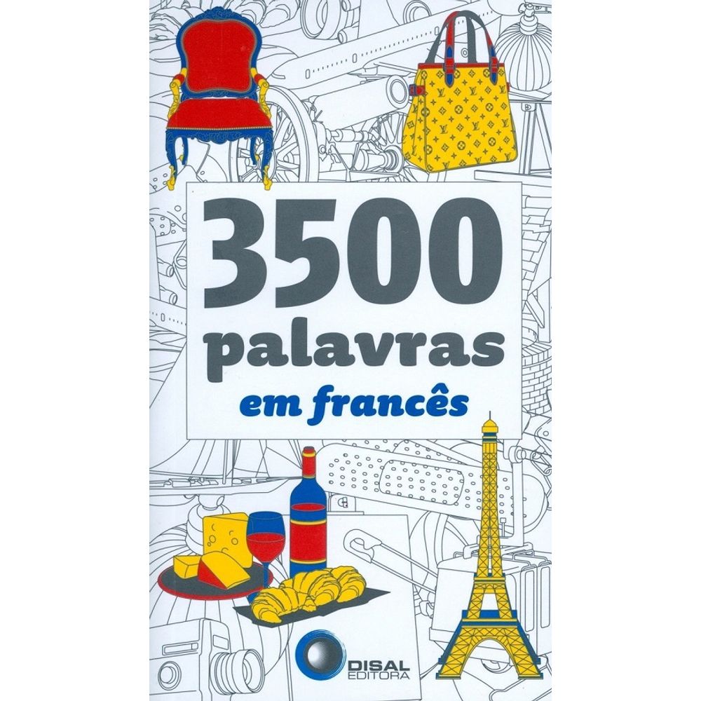 3500 Palavras Em Francês Coleção 3500 Palavras Livrofacil 8600