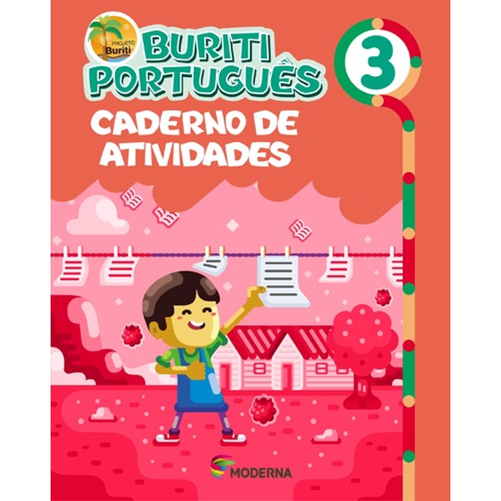 Projeto Buriti Português 3º Ano Caderno De Atividade Coleção Projeto Buriti Livrofacil 7518