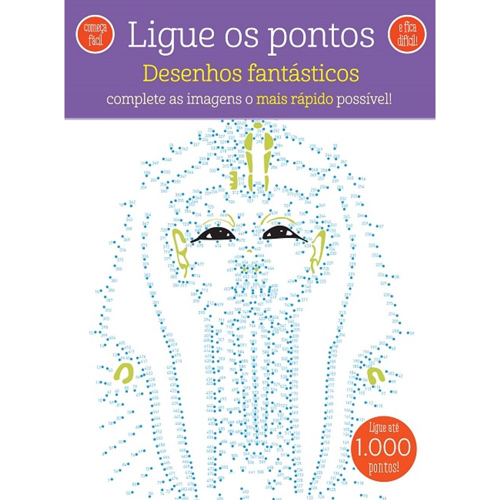 Ligue Os Pontos: Desenhos Fantásticos - livrofacil