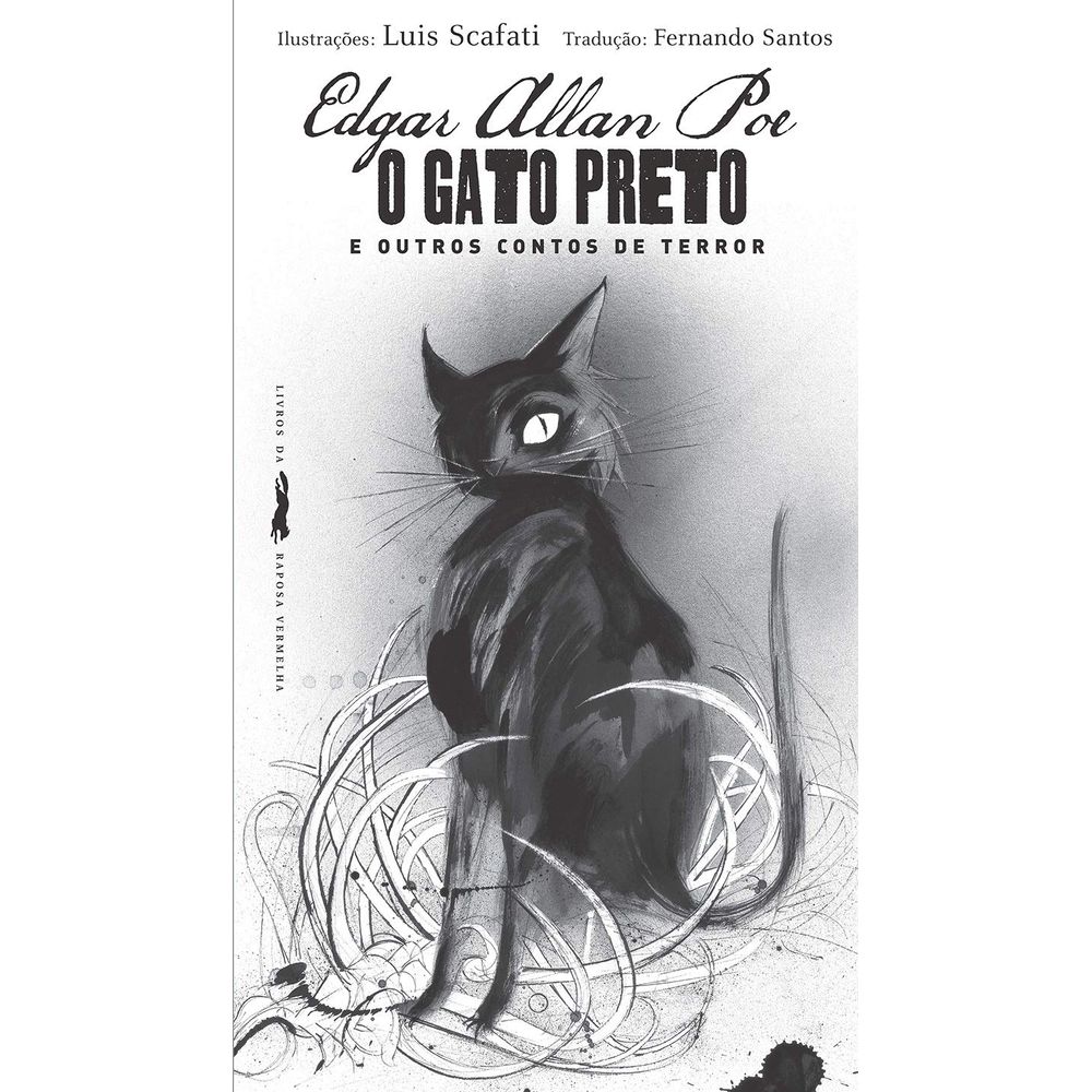 O Gato Preto e o passarinho preso: livro infantil